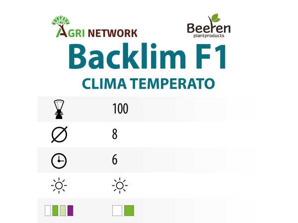 ZAMPE D'ASPARAGO BACKLIM F1